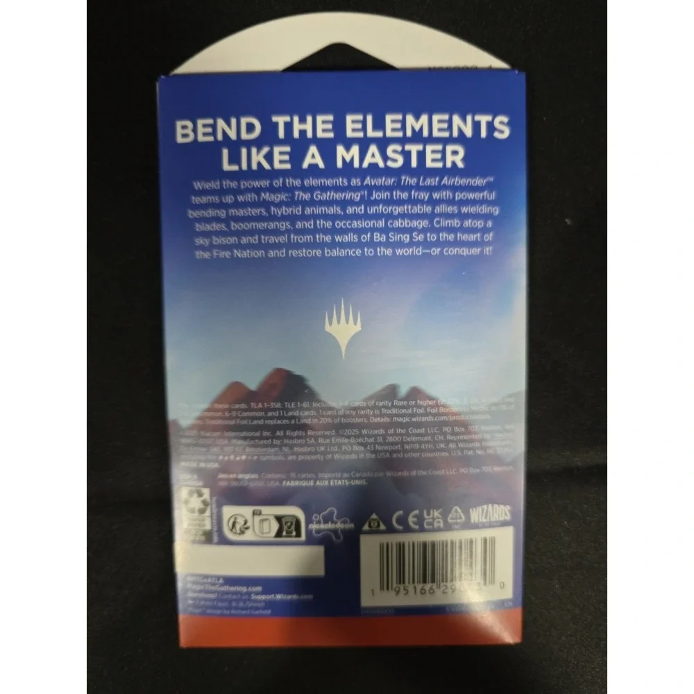 Magic: The Gathering - Avatar: The Last Airbender - Sleeved Play‎ Booster - 5 Pk